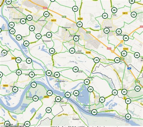 fietsknooppunten antwerpen kaart|Fietsknooppuntennetwerk